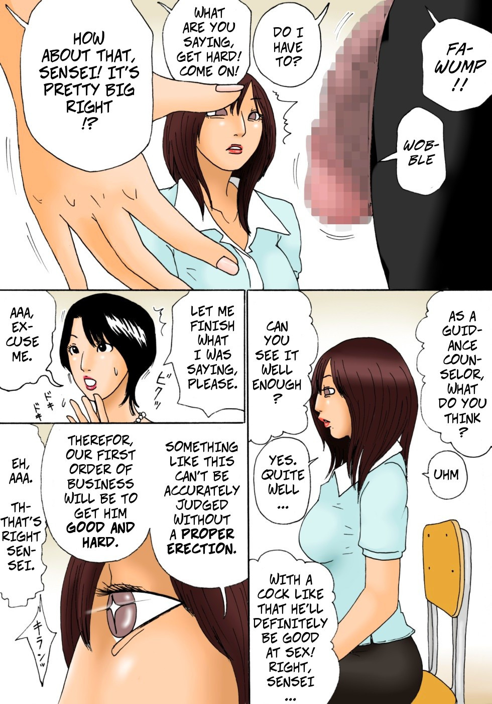 Hentai Manga Comic-Career Counseling-Read-10